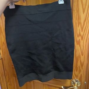 Kim Kardashian Kollection black pencil skirt